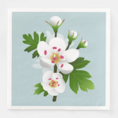 サンザシ花 (正面)