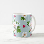 サンザシ花 コーヒーマグカップ (正面右)