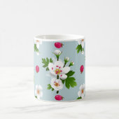 サンザシ花 コーヒーマグカップ (中央)