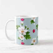 サンザシ花 コーヒーマグカップ (左)
