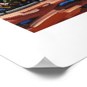 サンザビエルのアフタヌーンサンライトポスター ポスター (角)