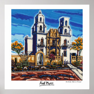 サンザビエルのアフタヌーンサンライトポスター ポスター