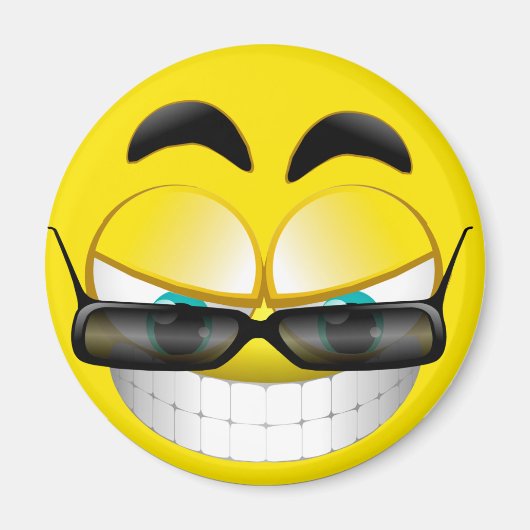 サンシェード付顔 マグネット (正面)