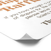 サンシャインおむつラッフルゲームボホレトロサンサイン ポスター (角)