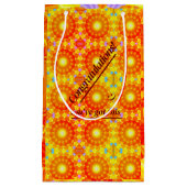 サンシャインおもしろいお祝い スモールペーパーバッグ (正面)