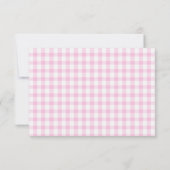 サンシャインおもしろいとレモネードフローラベビーシャワー サンキューカード (裏面)