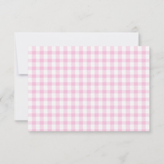 サンシャインおもしろいとレモネードフローラベビーシャワー サンキューカード (裏面)