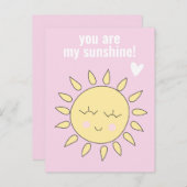 サンシャインかわいい教室バレンタインデー ポストカード (正面/裏面)