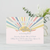 サンシャインがやってくる!太陽の祭典、あらゆる年齢、太陽パーティー 招待状 (スタンド正面)