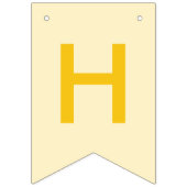 サンシャインが誕生日パーティーを開く バンティングフラッグ (第2の旗)