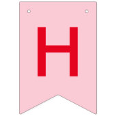 サンシャインが誕生日パーティーを開く バンティングフラッグ (第2の旗)