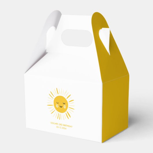 サンシャインが誕生日パーティーを開く フェイバーボックス (正面サイド)