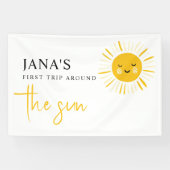 サンシャインが誕生日パーティーを開く 横断幕 (横)