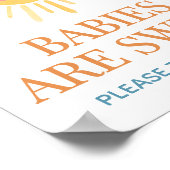 サンシャインこ来この息子のベビーはスイーツ ポスター (角)