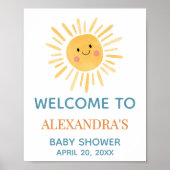 サンシャインこ来この息子ウェルカムサイン ポスター (正面)