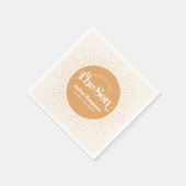 サンシャインこ来この息子ボーイベイシャワー スタンダードカクテルナプキン (角)