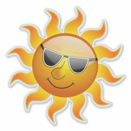 サンシャインさん シール (正面)