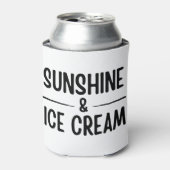 サンシャインとアイスクリーム 缶クーラー (缶正面)