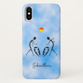 サンシャインとアフリカのドラミングiPhone / iPadケース Case-Mate iPhoneケース (裏面)