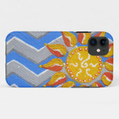 サンシャインとシェブロン Case-Mate iPhoneケース (裏面(横))