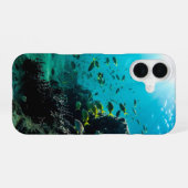 サンシャインと熱帯魚 iPhone 16ケース (裏面横)