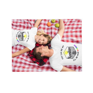 サンシャインと虹の愛 Tシャツ