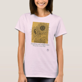 サンシャインと野の花 - あなた自身が太陽に Tシャツ