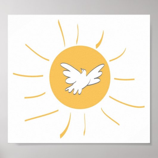 サンシャインと鳩 ポスター (正面)