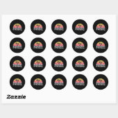 サンシャインと麻雀 ラウンドシール (シート)