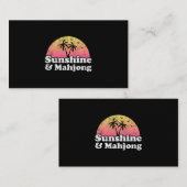 サンシャインと麻雀 名刺 (正面/裏面)