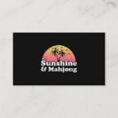 サンシャインと麻雀 名刺 (正面)