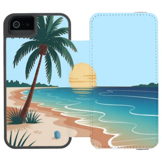 サンシャインな気分 INCIPIO iPhoneウォレットケース (フォリオ Open)