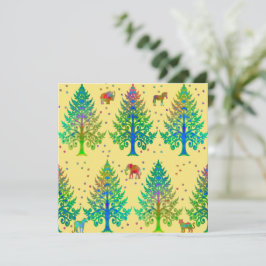 サンシャインに足跡をつける カード