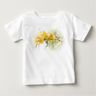 サンシャインのイエローモスオーキッド ベビーTシャツ