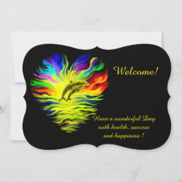 サンシャインのイルカたち - あなたのテキストを入れてみよう 招待状