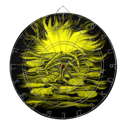 サンシャインのイルカのペア ダーツボード (正面)