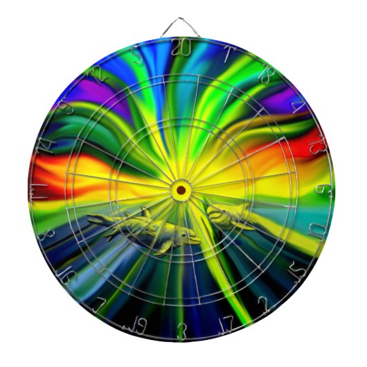 サンシャインのイルカファミリー ダーツボード (正面)