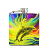 サンシャインのイルカ フラスク (正面)