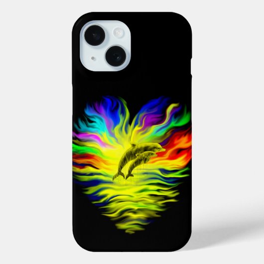 サンシャインのイルカ Case-Mate iPhoneケース (裏面)