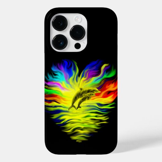 サンシャインのイルカ Case-Mate iPhoneケース (裏面)
