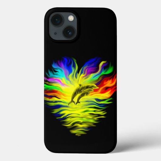 サンシャインのイルカ Case-Mate iPhoneケース (裏面)