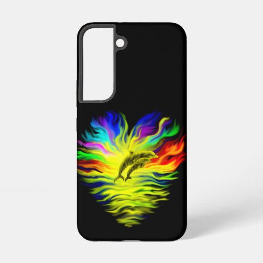 サンシャインのイルカ SAMSUNG GALAXYケース (裏面)