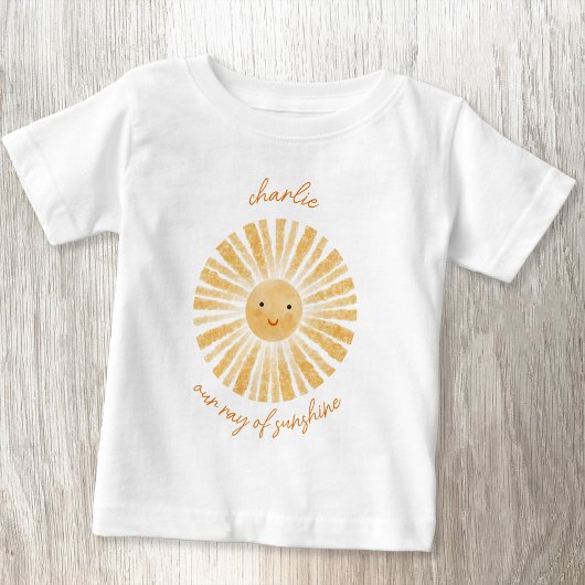 サンシャインのカスタムウォーターカラー ベビーTシャツ