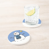 サンシャインのクリスマスコースターの雪だるま コースター (側面)