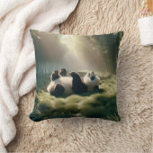 サンシャインのパンダ クッション (ブランケット)