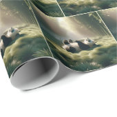 サンシャインのパンダ ラッピングペーパー (ロールコーナー)