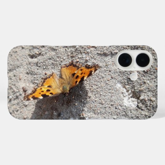 サンシャインの蝶 Case-Mate iPhoneケース (裏面 (横))