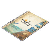 サンシャインは私のお気に入りの色 ノートブック (左側)