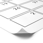 サンシャインは、期日の赤ちゃんシャワーを推測 ポスター (角)