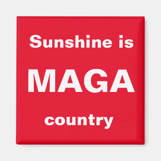 サンシャインはMAGAの国 マグネット